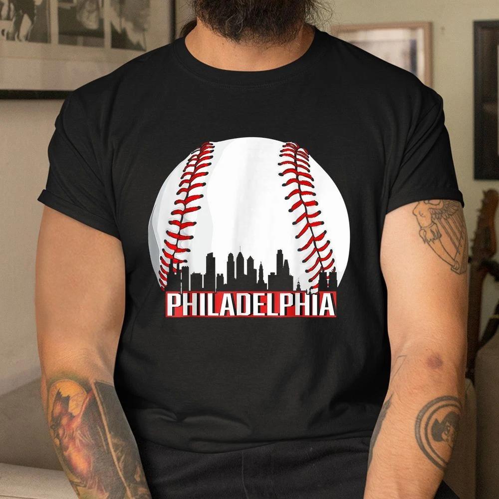 Philadelphia Baseball Downtown Skyline Shirt XXXXL