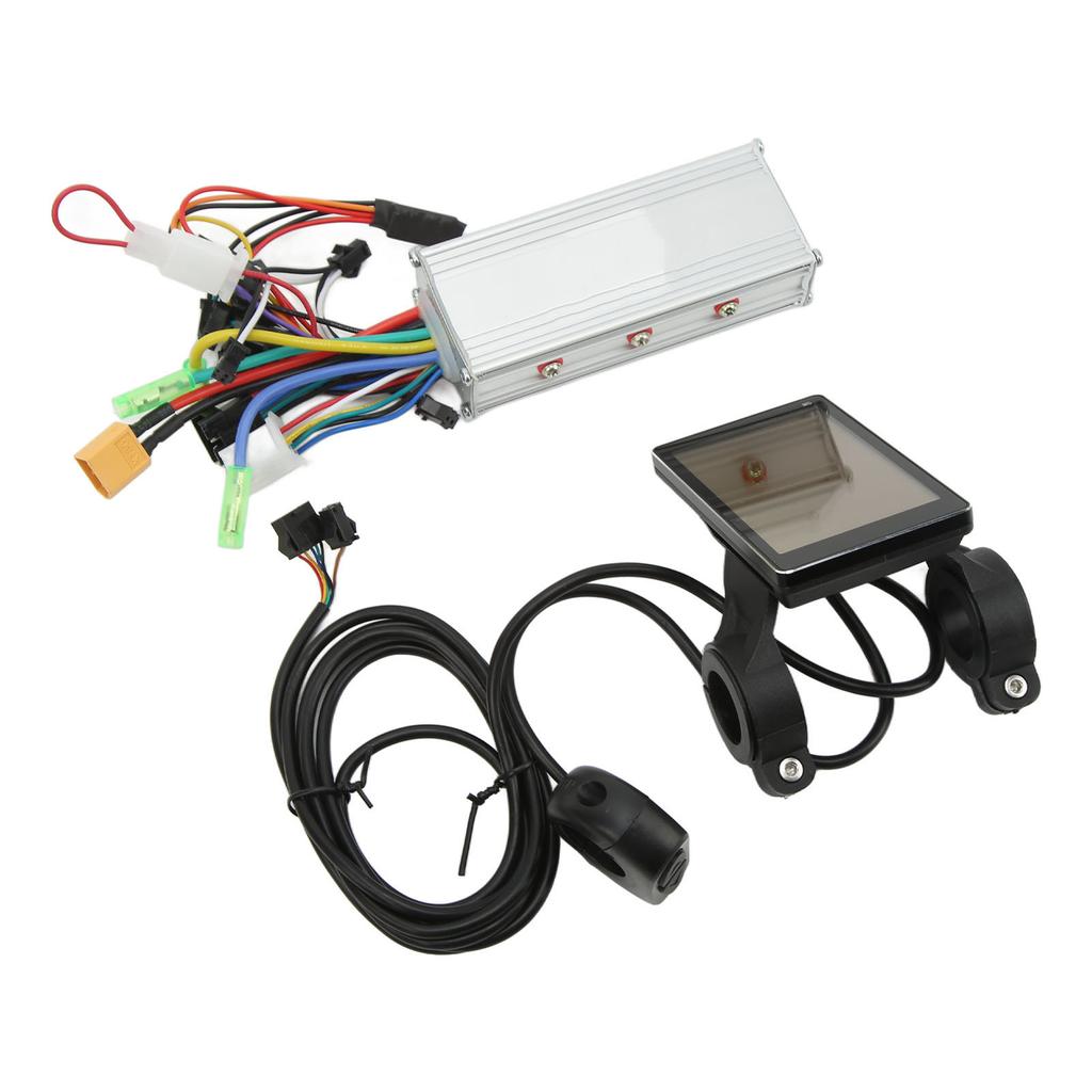 Electric Bike Brushless Controller Kit 48V 60V 500W LCD Panel Brushless Speed Controller Kit for Electric Bike Scooter
