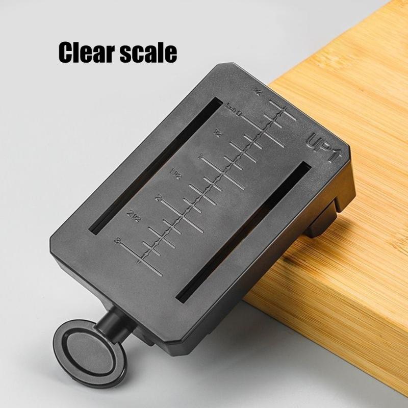 Cabinet Door Installation Mounting Jigs Aid Tool, Adjustable Punch Locators Drill Templates for Precisions Alignment