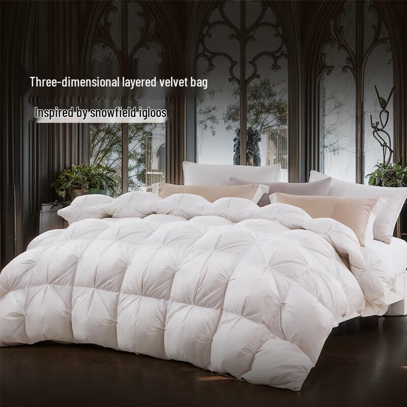 FUANNA Pure Cotton Goose Down Winter Quilt