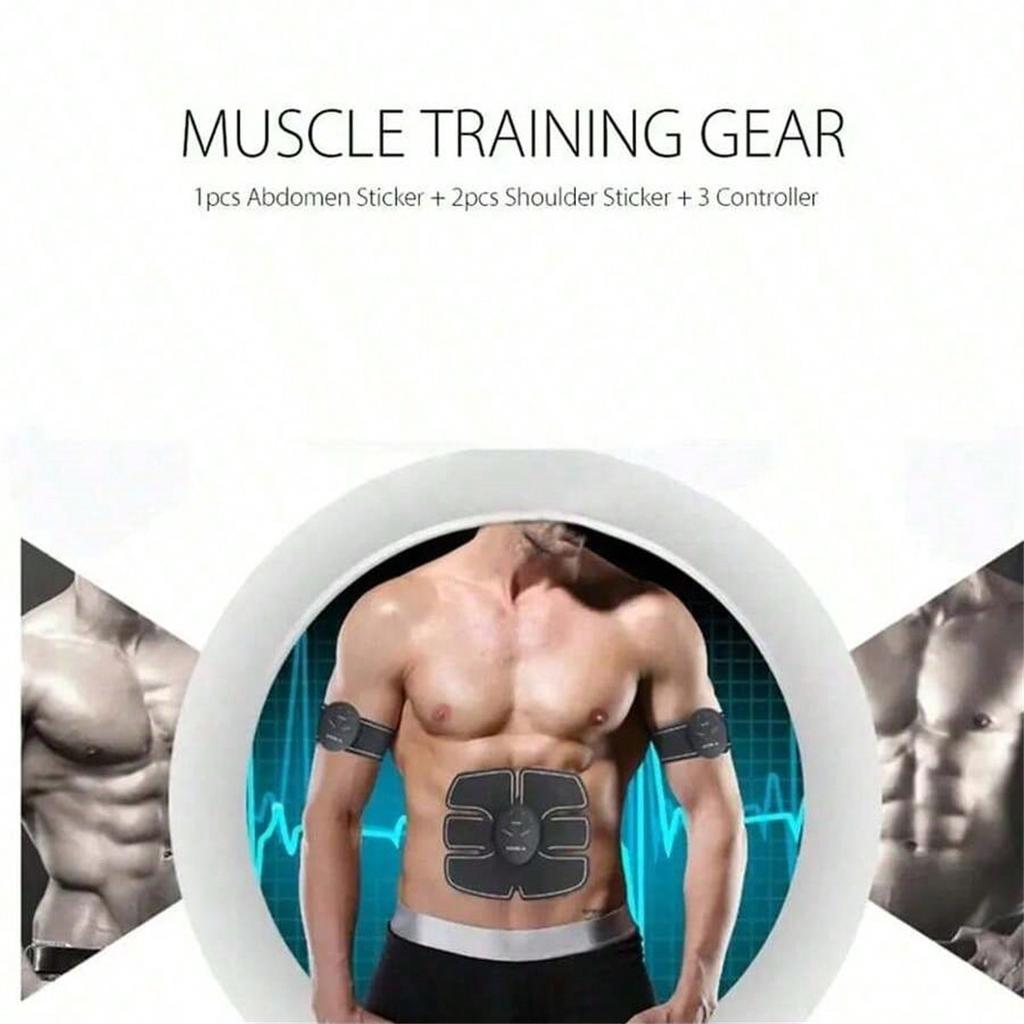 EMS Fitness Abdominal Device Rechargeable Exercise Abdominal Consolidator Abdominal Muscle And Abdominal Muscle Patch