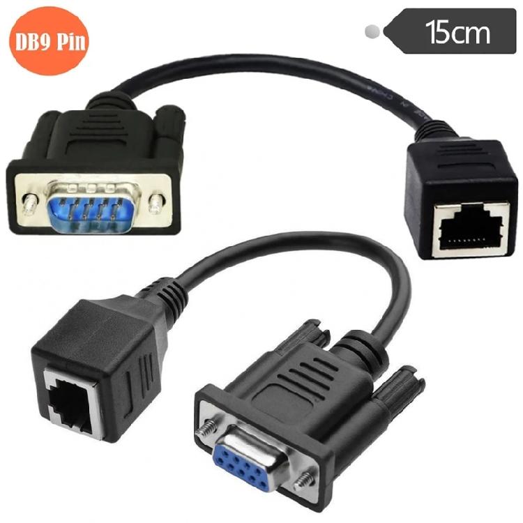Erweitern Sie Ihre Verbindungen mit dem DB9-auf-RJ45-Verlängerungskabel und genießen Sie mehr Flexibilität.