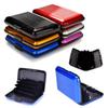 Aluminum Metal Bankcard Blocking Hard Case Wallet Credit Card Anti-RFID Scanning  for Men and Women Protect Holder