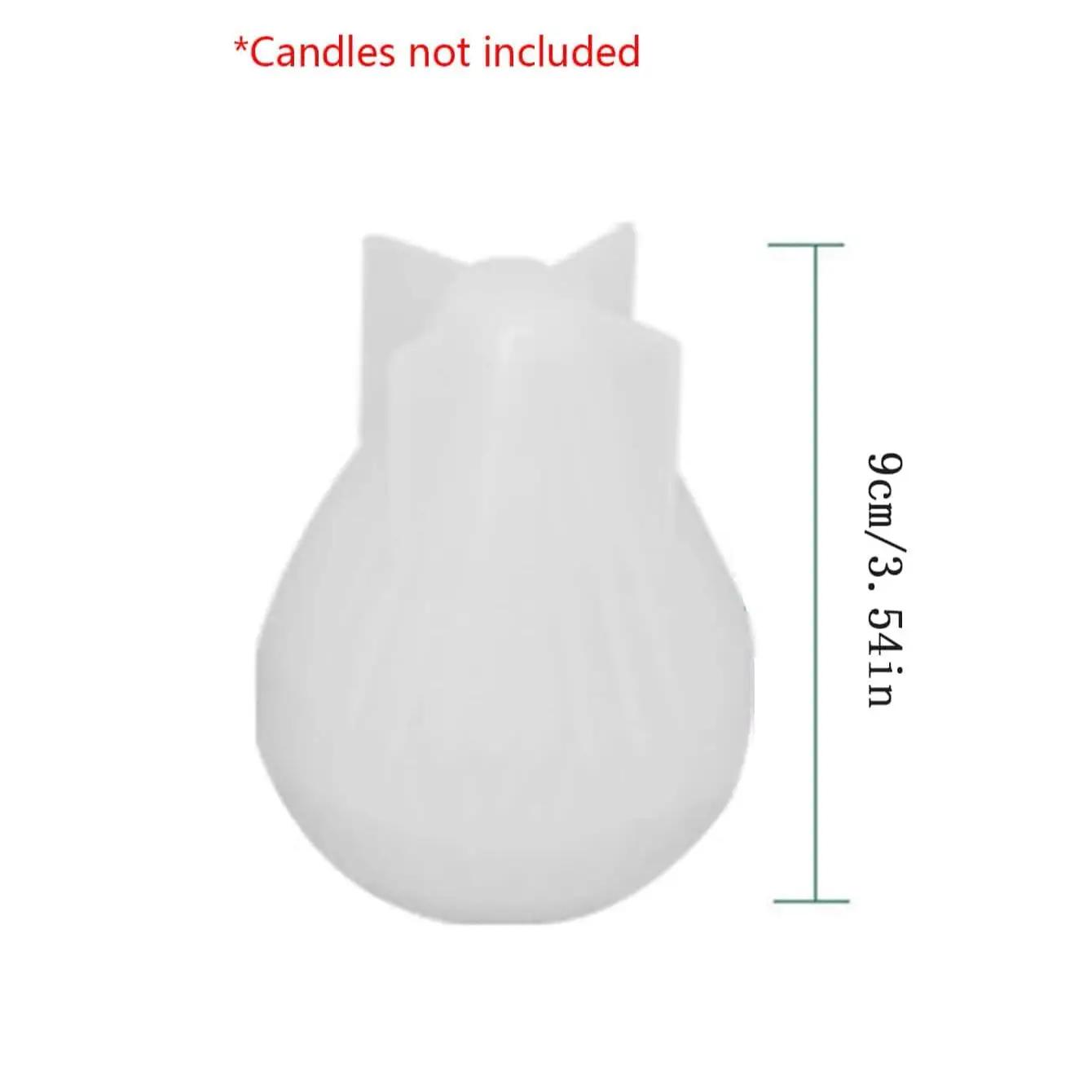 

1 шт.-Геометрическая форма груши Силиконовая форма для свечей Сделай сам Мыло ручной работы Ароматерапия Гипс Эпоксидная смола Инструменты для изготовления Домашние Праздничные подарки белый