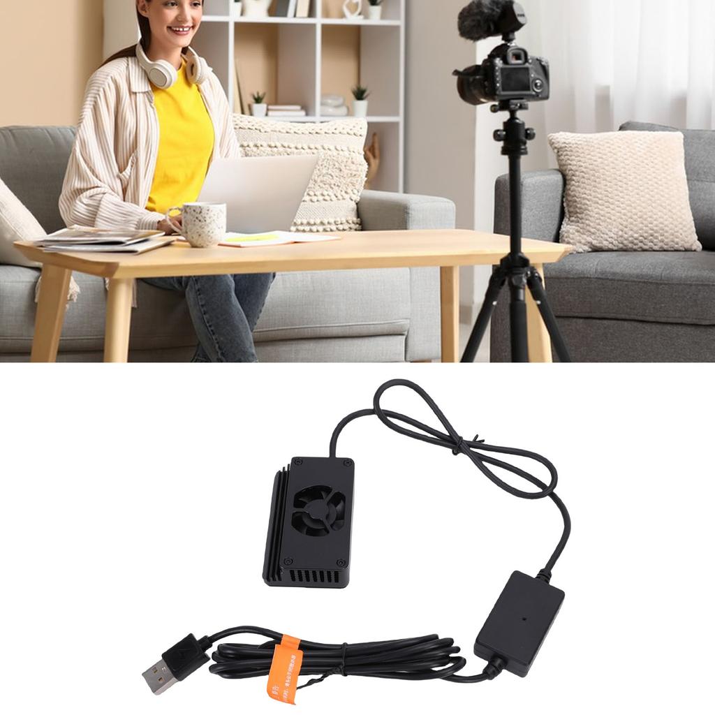 Camera Cooling Fan Fit for A7m3  400 A7R3 A7R4 External Cooling System Live Streaming Video Recording  