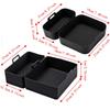 Reusable Dual Basket Baking Tray 6L/3L Air Fryer Silicone Pot Air Fryer Basket  Splash Guard Tool