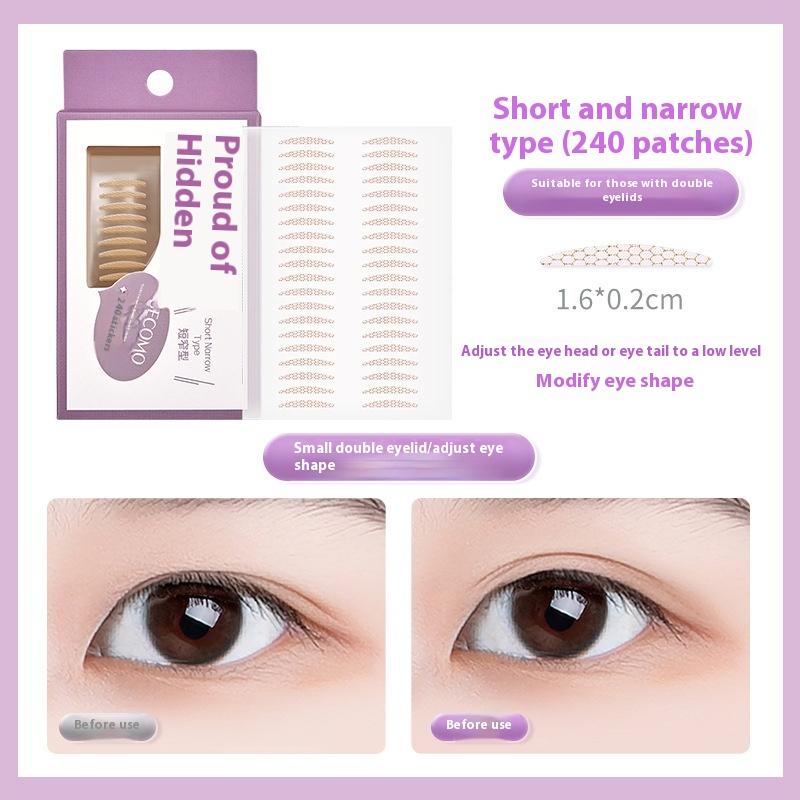 90/240 PIÈCES Autocollants Paupières Doubles Naturels Invisibles Et Longue Durée Façonnant Grands Yeux Bandelettes Beauté Pour Personne à Paupière Simple