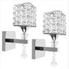 Modern Minimalist Crystal Wall Lamp For Living Room Bedroom Decor Led Wall Light