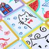 Colorful Memo Boards Multifunctional Magnet Name Tags Portable Erasable Whiteboard  Office