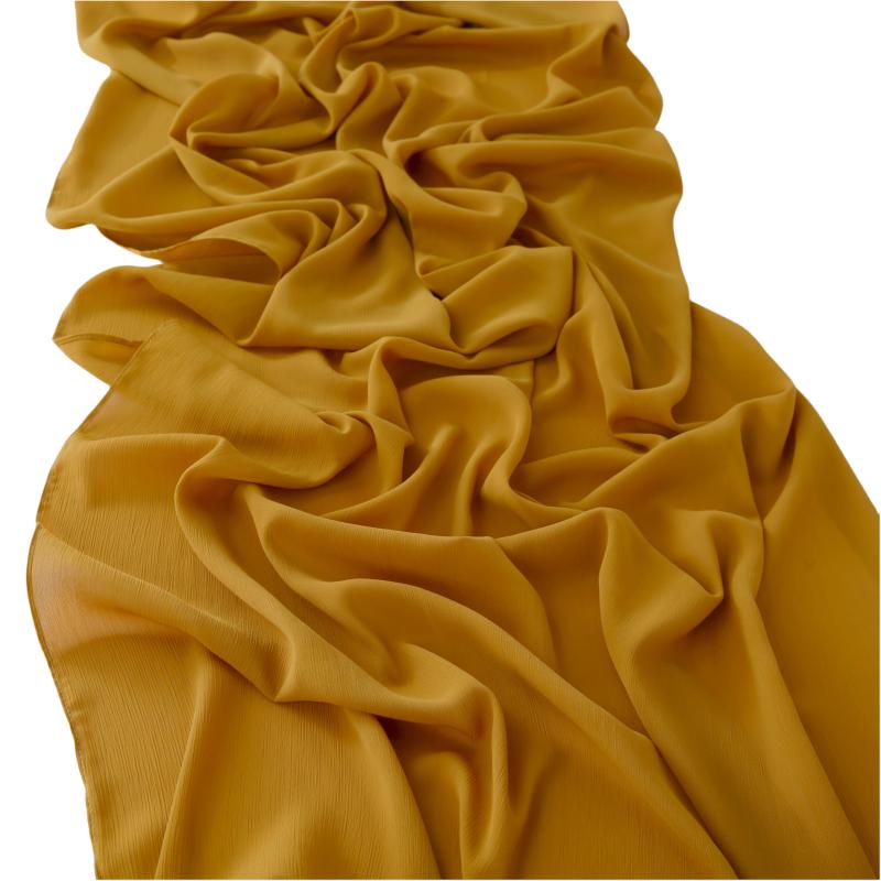 Little Crinkle Chiffon Hijab Good Stitching Solid Plain Scarf High Quality Premium Malaysian Women's Scarves Hijabs Long Shawl