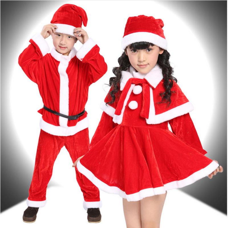 Infant Christmas Santa Outfit Soft Breathable Linen With Hat for Baby Xmas Family Gathering Photo Shoot