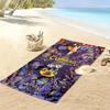 Cuphead Print Beach Towel, Large Soft Quick Dry Towel for Beach Camping Swimming