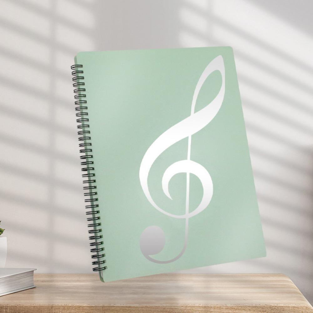 Contiguous Page Design Multi-layer Music Score Folder 40 Pockets A4 Sheet Music Folder  Manuscript
