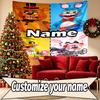 Custom Name Personalized Five Nights at Freddy's Print Tapestry, Wall Art Decor, Bedroom, Dorm, Apartment, LivingRoom, Party Backdrop, Gift for Birthd