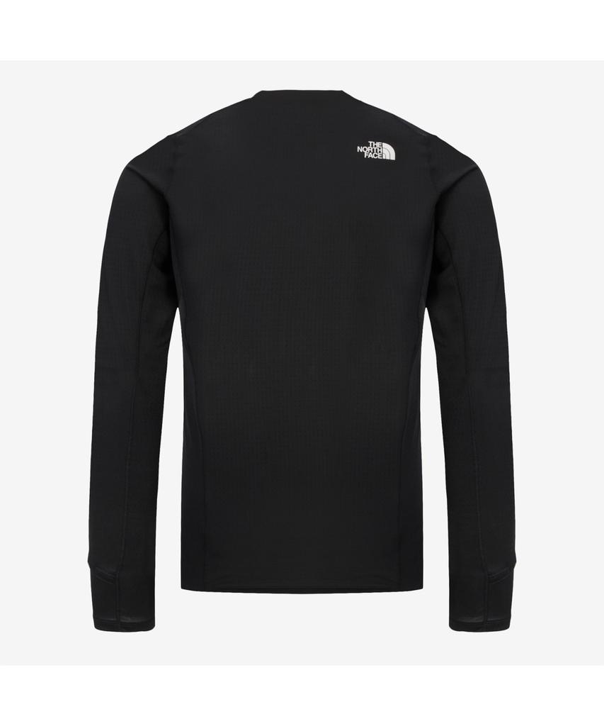Noseupeiseu Nt7Lr55A Men'S Hybrid Dot Light Crew Long Sleeve Tee Black