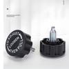 Quick Insert Plum Shaped Locking Knob Sturdy Non-Slip Grip Steel Thread for Auto Maintenance Repair Use