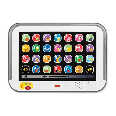 Fisher Price Lern mit Englisch Hund ABC Tablet Spielzeug Spielzeug Frühe Sprache 1 Jahr und älter Grau HVY74 Baby/Kleinkind Pädagogisch/Lern