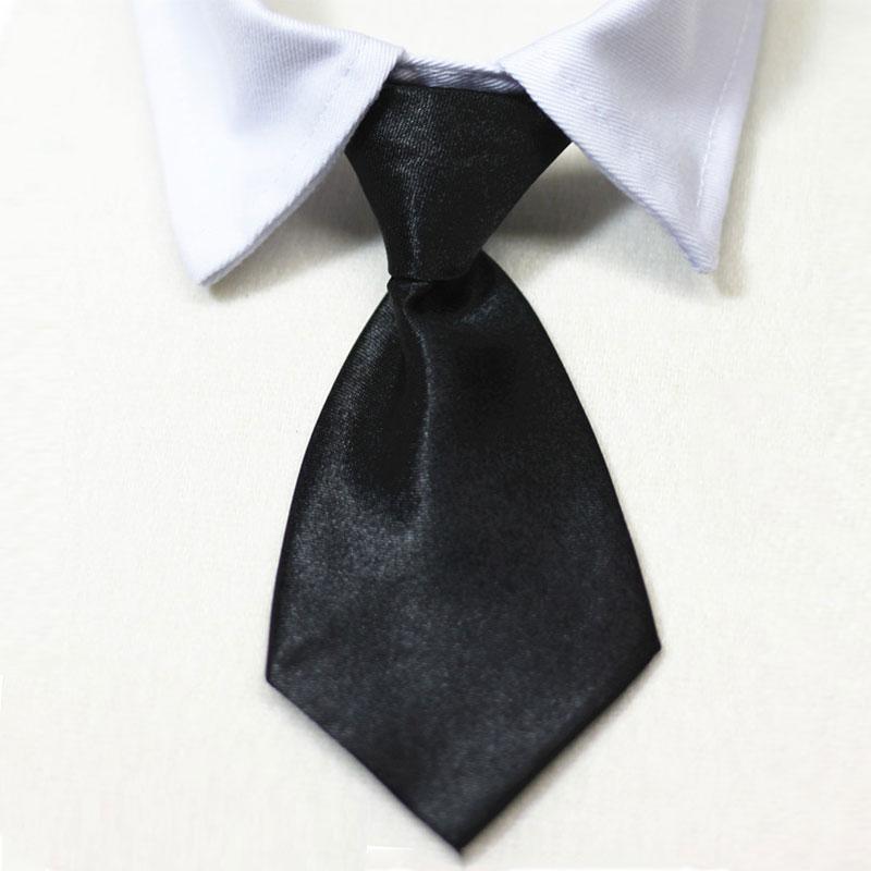 1116 Dog Cat Striped Bow Tie Animal Striped Bowtie Collar Pet Adjustable Neck Tie White Collar Dog Necktie For Party Wedding Tie