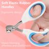 Round Hole Anti-Quick Cat Nail Clippers, Stainless Steel Pet Nail Trimmers, Kitten Nail Cutter, Pet Grooming Claw Clipping Tool