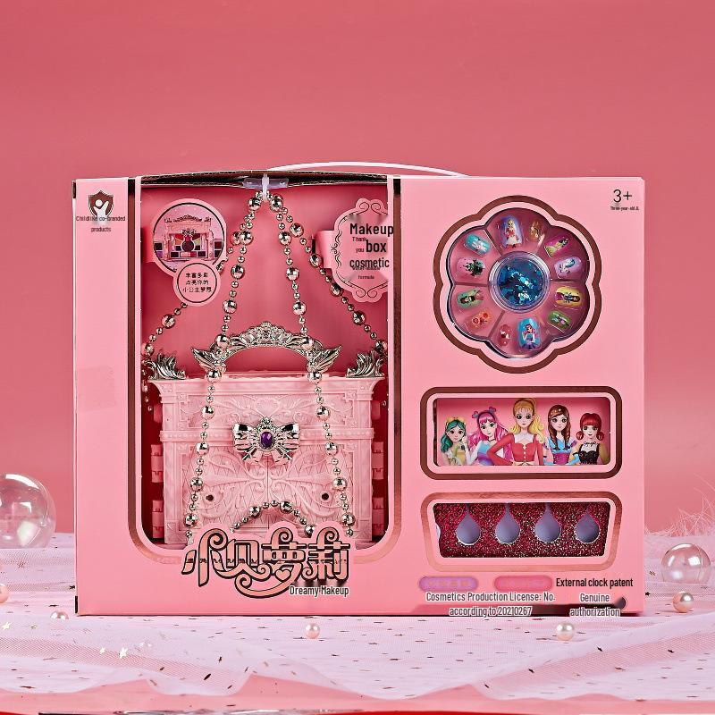 Kids' Makeup Set: Lipstick Toy for Girls Aged 3-6 – Pretend Play Kit