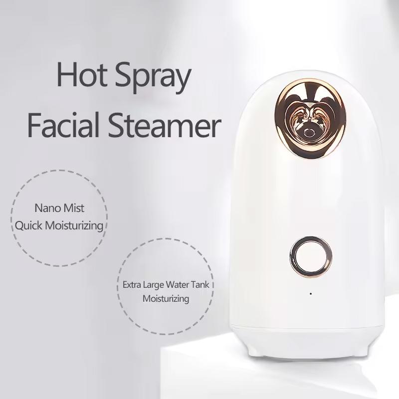 Professional Portable Nano Face Steamer Home Use Standing Type Facial Atomizer Machine With ABS Material Facial Steam Therapy