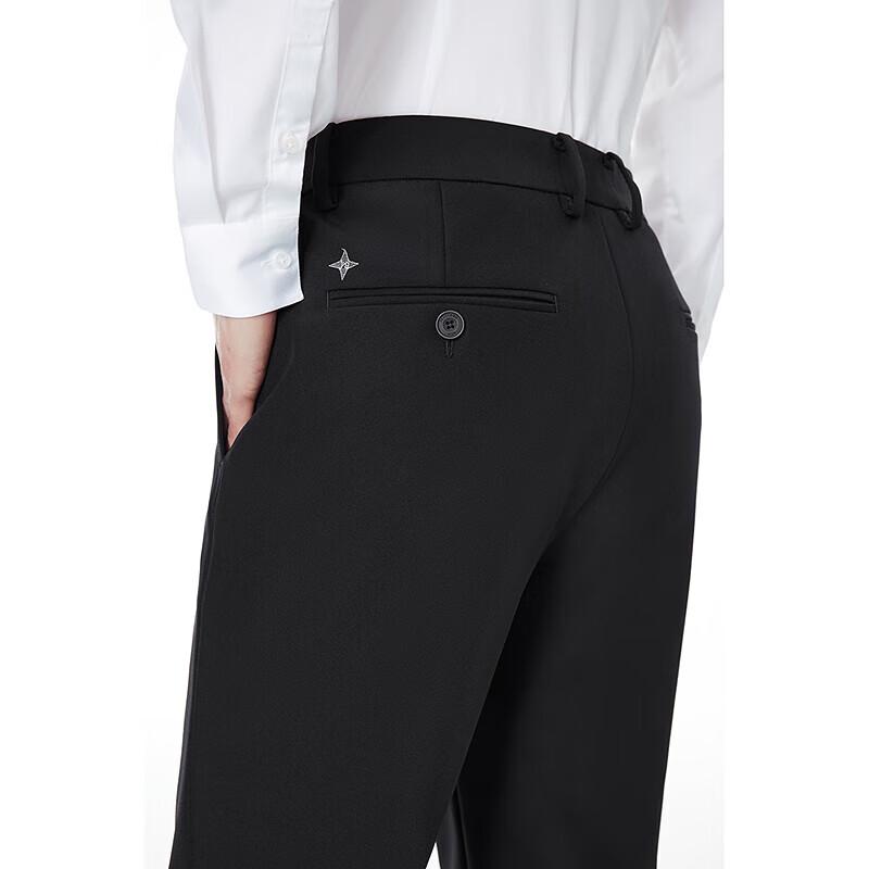 Peacebird Men's Four-Way Stretch Straight Leg Business Casual Pants