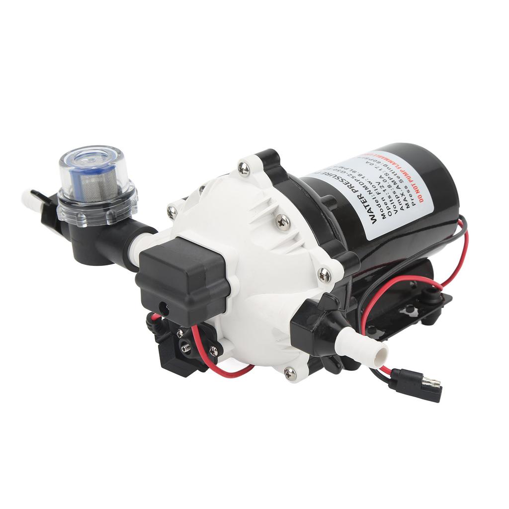 Samozasysająca pompa membranowa 12VDC 18,9LPM 5,0GPM Przepływ znamionowy z bezpiecznikiem 15A do RV Jacht