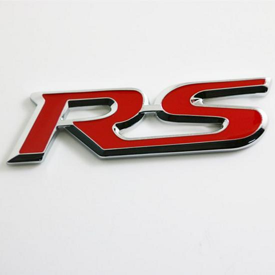 K2/K3/K3S Metal RS Rear Emblem Badge - Car Logo 3D Modification