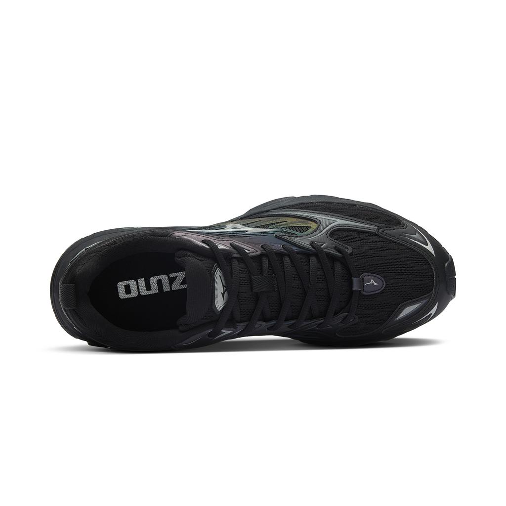 Mizuno FIYI V2 Textile, Synthetic Leather Abrasion Resistant Breathable Low top Chunky Sneakers Unisex Black D1GH241502
