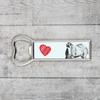 Clydesdale – Bottle opener with a horse, personalized fridge magnet bottle opener | Art-Dog