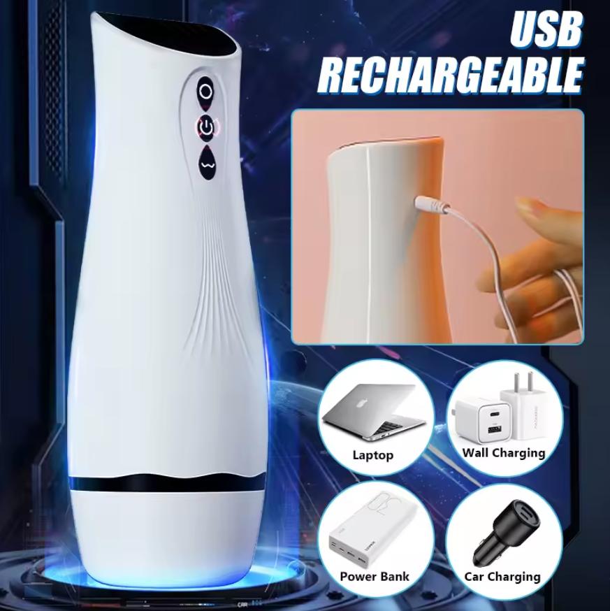 Automatic Sucking Masturbator Cup for Men Vibrating Blowjob Machine Suction Vibrator Pocket Pussy Masturbation Male Sex Toys