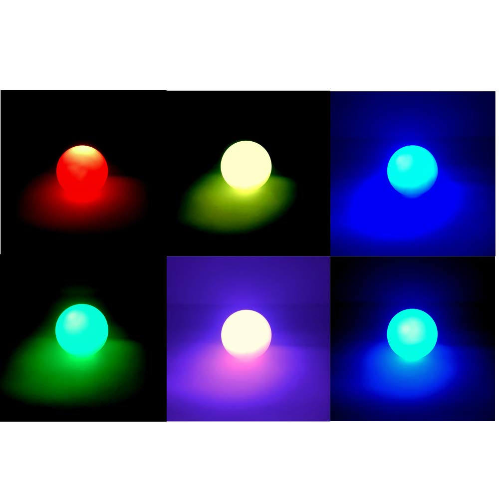 Pro Joe LED Wiederaufladbare Weiche Russische Jonglierbälle JUGGLE 4 FUN, 68mm, 90g, (Satz 3)