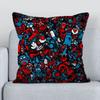 Car Living Room Sofa Cushion Cover Graffiti Art Decoration Cushion Cover Luxury Home Decoration Pillow Cover