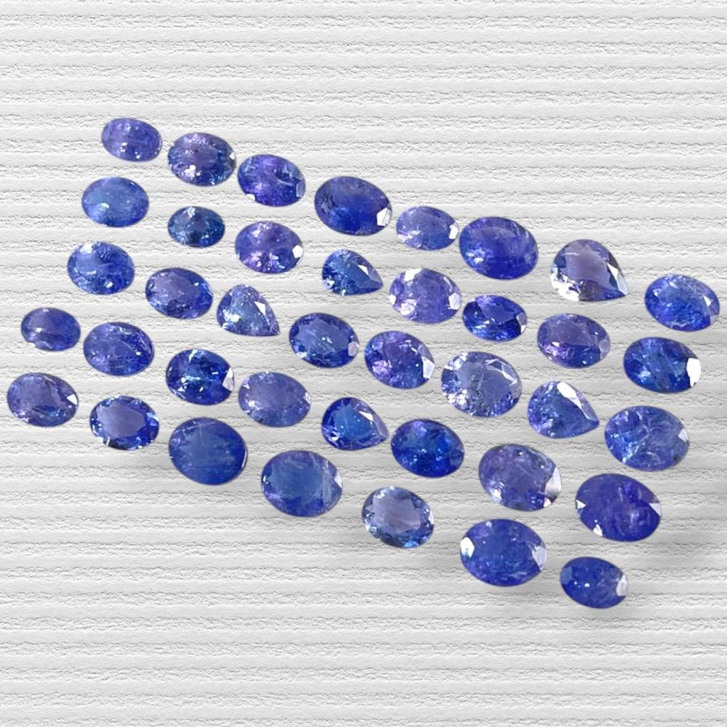 Exclusive Commercial Quality Tanzanite Mix Shape Gemstone Lot, Loose Tanzanite Stone, Tanzanite Lot, Natural Gemstone Lot.
