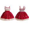 Moana Cosplay Dress For Girls With Fluorescent Fabric Kids Princess Costume For Birthday Gift