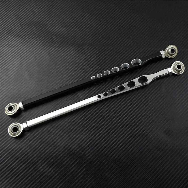 1pc Motorcycle Gear Shift Linkage Lever Black Chrome CNC 330mm Aluminum For Harley Touring Road King Electra Glide Softail Dyna