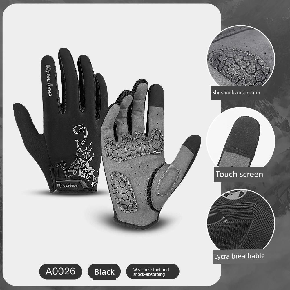 Pull-Up Full-Finger Gloves for Men and Women, Anti-Callus, for Barbell Lifting, Fitness Equipment Training, Non-Slip Cycling