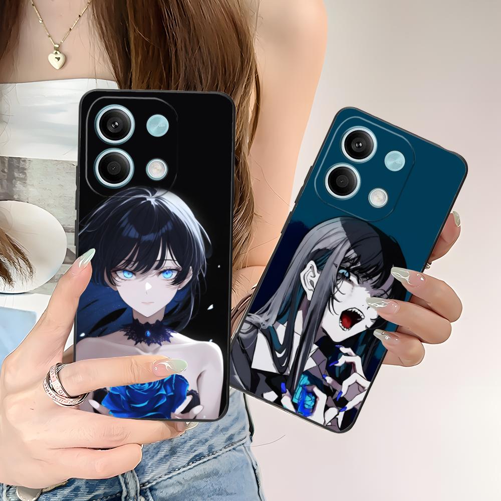 Ado Rose Anime Mobile Phone Case for POCO M7 M6 M5 M4 M3 X7 X6 X5 X4 X3 Pro GT 5G Colorful Printing Cover Luxury Pretty Cover