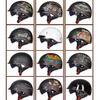 Motorcycle Half Helmet Retro German Style DOT Certification Vintage Cap Half Face Shell Motorcycle Helmets for Cruiser Chopper