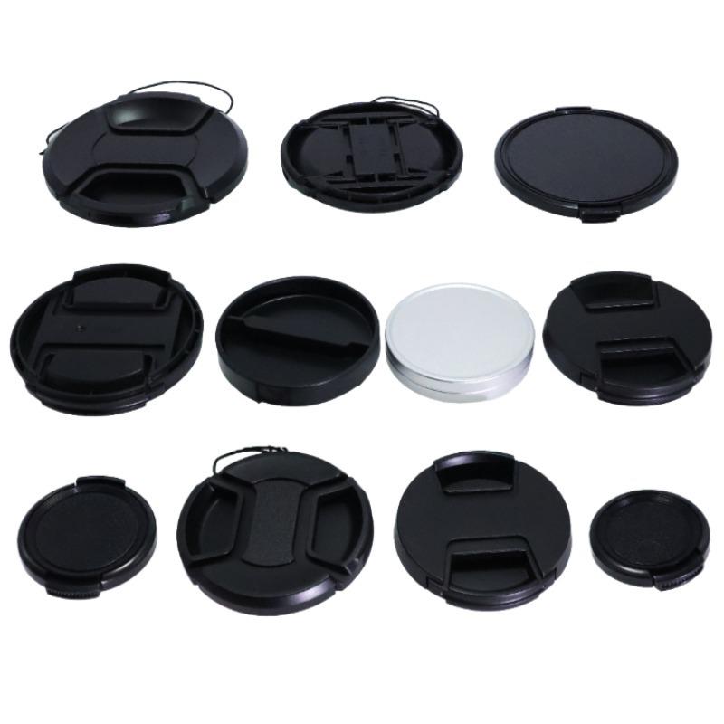 Universal Lens Cap for Mirrorless & DSLR Cameras - Protection Cap for 46mm, 52mm, 58mm, and 62mm Lenses