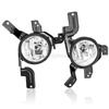 Fog Lights Clear Lens Bumper Lamps Kit Accessories For Honda CRV CR-V 2007 2008 2009 HO2591103/ 33901-SWA-003/ 08V31SWA1M002