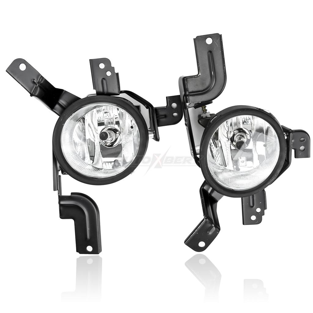 Fog Lights Clear Lens Bumper Lamps Kit Accessories For Honda CRV CR-V 2007 2008 2009 HO2591103/ 33901-SWA-003/ 08V31SWA1M002