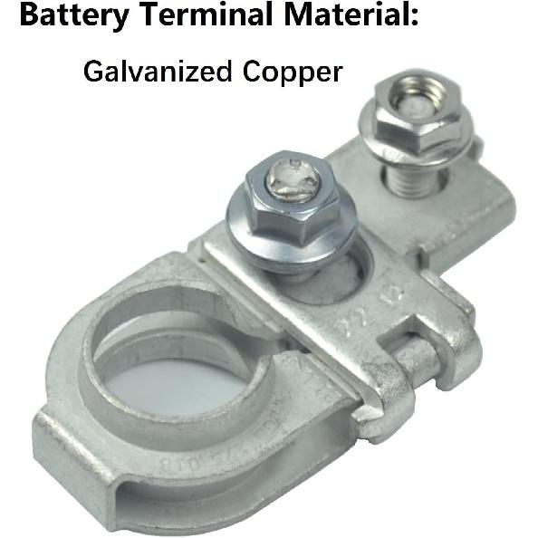 91980-3X010 Positive Battery Terminal w/Nuts for Hyundai Accent Azera Veloster Genesis G80 G90 2015-2020, for Kia Sedona Soul EV Rio Forte5 2015-2020