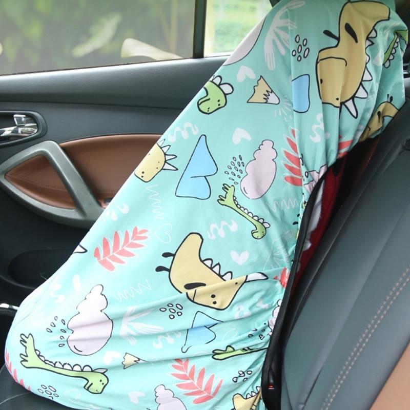 Multifunctional Baby Car Seat Cover Sunshade Heat Resistant Sun Protections Lightweight Accessories Easy Installation