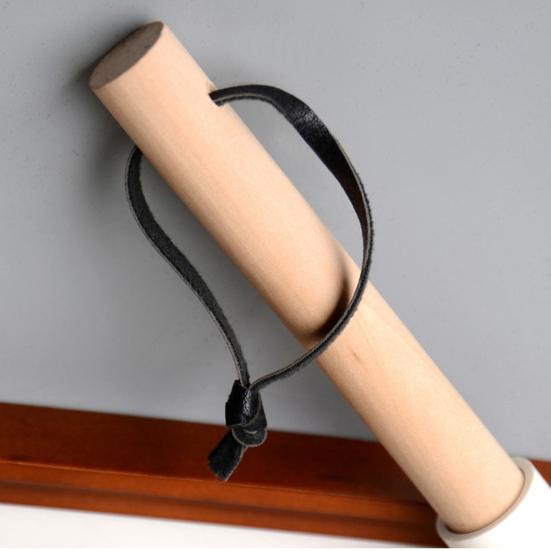 Federwedel aus Lammwolle mit Holzgriff, Seil zum Aufhängen, waschbar, wiederverwendbar, kleiner Handwedel zum Reinigen von Wandpflanzen, Schreibtischen