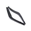 2Pcs BLACK Inner Door Panel Pull Handle Replacement Cover For BMW X1 2010-2016