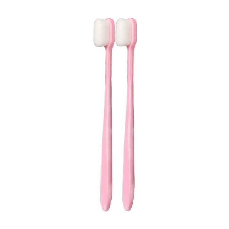 

2/4pcs Soft Toothbrush Million Nano Bristle Adult Tooth Brush Teeth Deep Cleaning Portable Travel Dental Oral Care Brush