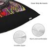 Beware Of Pit Bulls Canine Square Pillowcase Polyester Linen Velvet Creative Decorative Throw Pillow Case Car Cushion Cover 18"