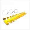 Universal Motorcycle Exhaust Pipe Heat Shield with Stainless Steel Clamps Golden Color