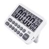Large Screen Timer, Study Timer, Digital, Magnetic, 24-Hour Digital Clock, Silent Stopwatch, Alarm, Kitchen Function, Temperature Display,
